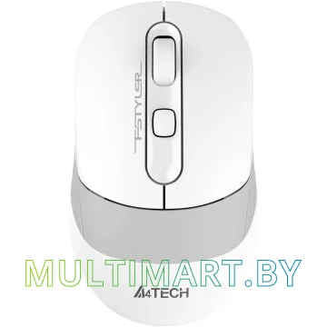 Мышь A4Tech Fstyler FB10CS (серый/белый)